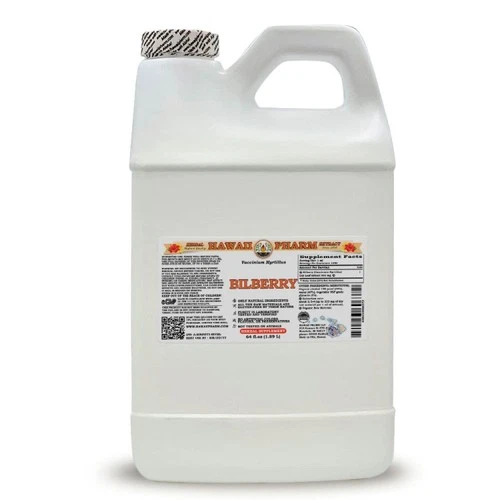 Bilberry (Vaccinium Myrtillus) Organic Dried Leaf Liquid Extract