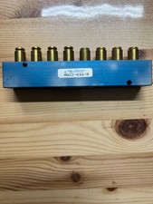Alkon MQ22-4X6-8 Manifold with 1/4" Push-On Fitting Out, 3/8" NPT Thread In.