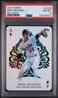 MIKE MUSSINA 2023 TOPPS ALL ACES #AA28 SERIES 2 PSA NM-MT 8 ORIOLES!