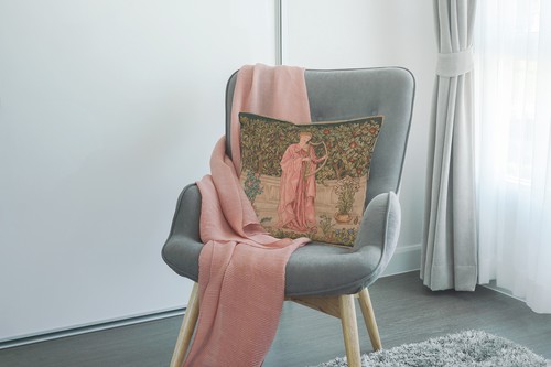 19x19 in Throw Pillow Cover – William Morris Minstrel – Decorative Pillow New - 第 8/10 張圖片