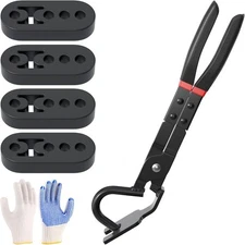 Exhaust Hanger Removal Pliers and 4-Hole Exhaust Hanger Rubber Kit Universal ...