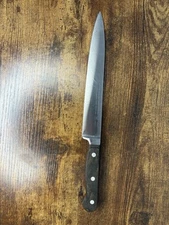 Ed Wusthof Dreizackwerk Solingen Germany 8" Slicing Carving Knife 4522 / 20cm