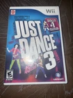 Ubisoft Just Dance 3 Manual Included 40+ Tracks Wii video game w/ Music & Dance