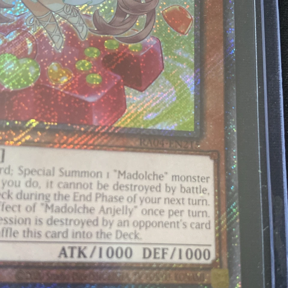Madolche Anjelly Quarter Century Secret Rare RA04-EN215 Sole Owner Never Played - Image 2 of 3