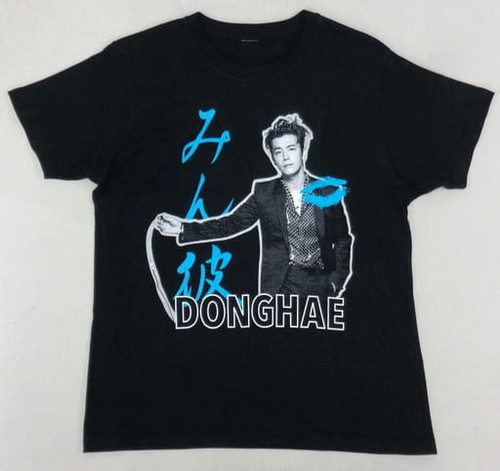 ドンヘ Tシャツ ブラック Lサイズ SUPER JUNIOR-D&E JAPAN TOUR 2018 Japan
