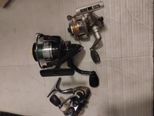 Variety of Spinning Reels Lot of 5 Various Models Various Brands See Photos #1 3