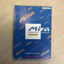 Daihatsu Mira Owner's Manual