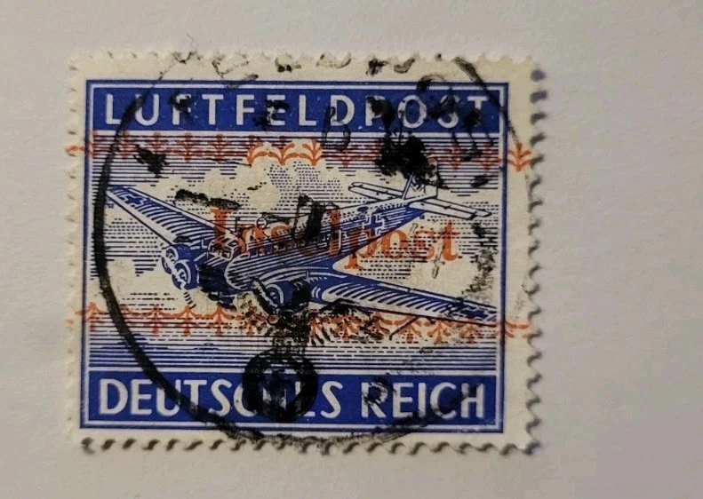 Deutsches Reich Feldpost/Inselpost Kreta Lokalaufdruck Mi.7a gestempelt - Bild 2 von 3