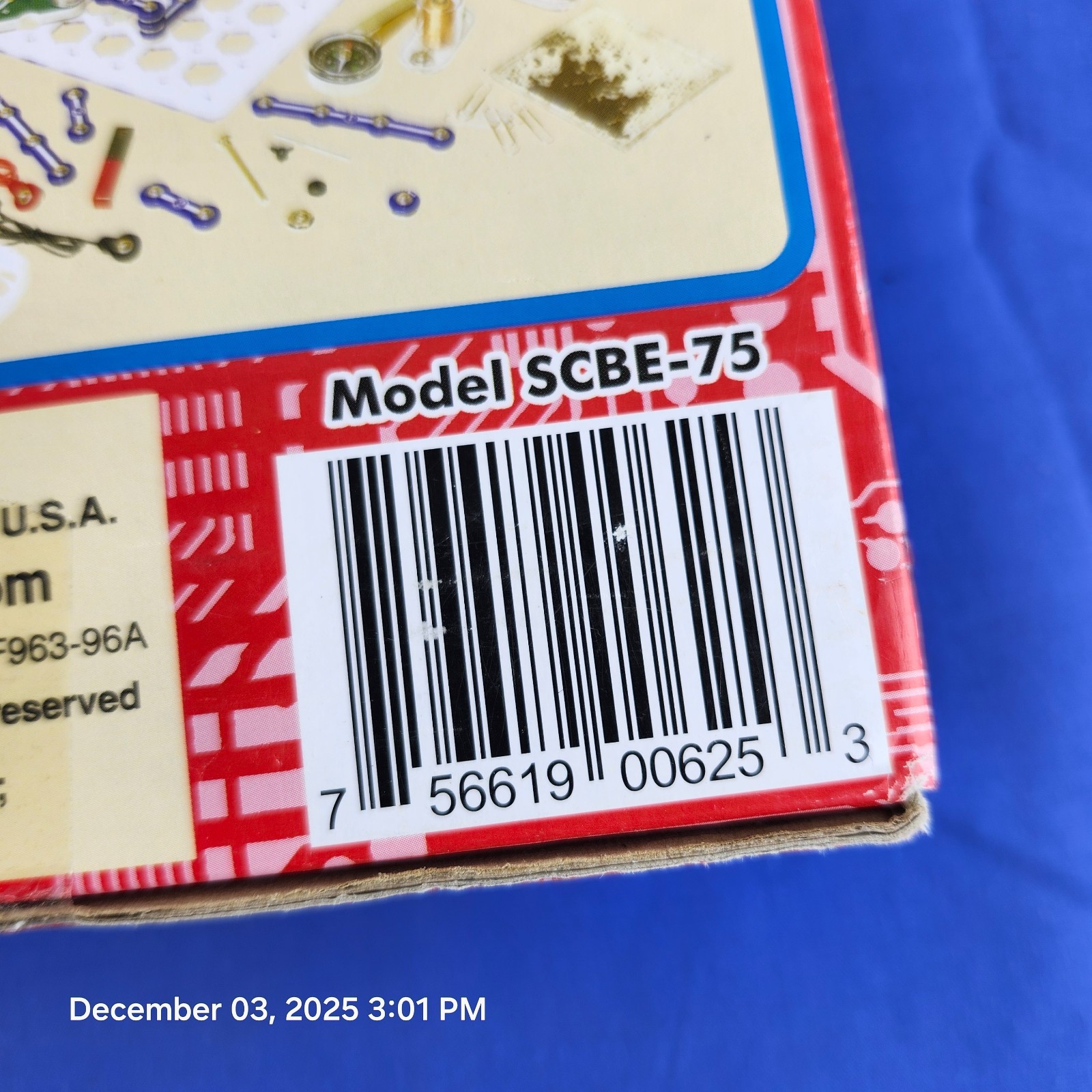 Snap Circuits Snaptricity SCBE-75 Elenco Electronics Electricity STEM Building