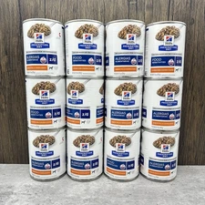 12-Pack Hill's Diet Hydrolyzed Chicken Flavor Food Sensitivites Dog Food 2027