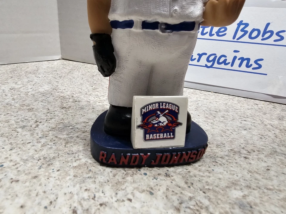 Randy Johnson Jamestown Expos MiLB Expos MLB REPAIRED READ #'d 2001 Bobblehead  - Image 3 of 4
