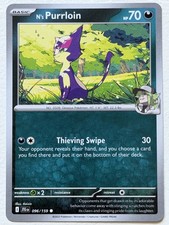 N's Purrloin 96/159 Journey Together Common Near Mint Pokemon