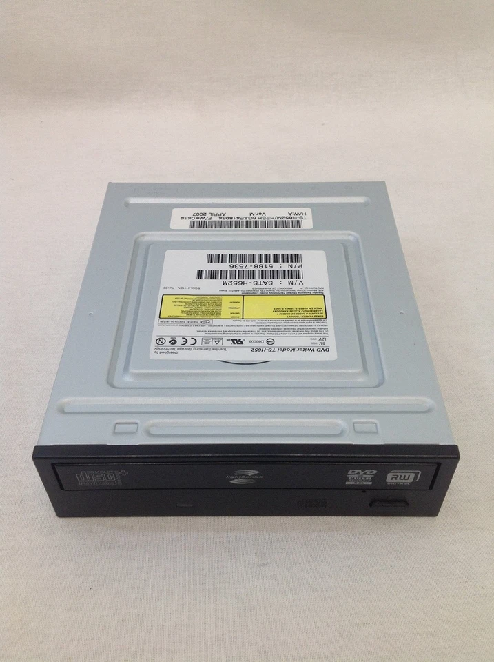 DVD Writer TS-H652 Toshiba Samsung SATS-H652M 5188-7536 March 2007 lightscribe - Image 3 of 3