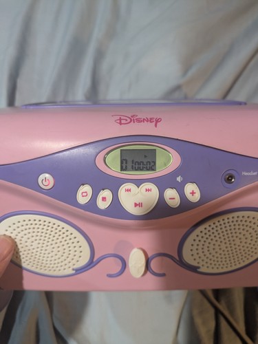 Disney Princess Pink & Purple CD Player & Jewelry Box Collectible - Picture 10 of 10