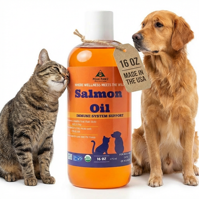 #ad Salmon Oil for Dogs 16 oz Fresh Batch Fish Oil Alaska Salmon Oil for Dogs Cats $22.95