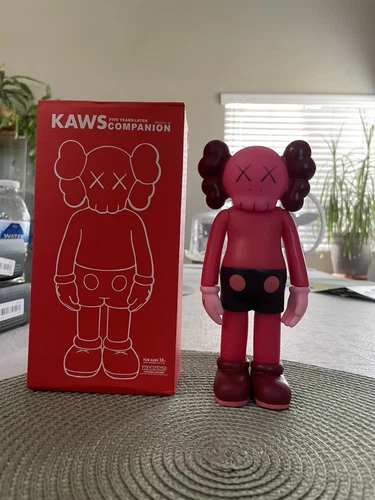 8" Kaws Figure Companion Flayed 4 Color
