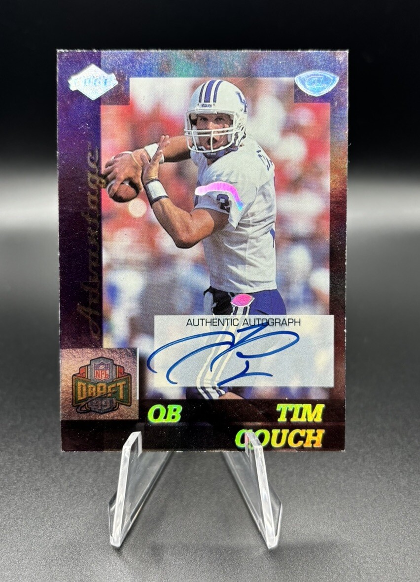 Tim Couch Collector's Edge Advantage Rookie Autographs #159 Rookie Autographs