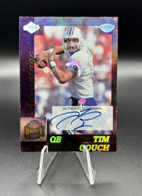 1999 COLLECTOR'S EDGE ADVANTAGE ROOKIE AUTOGRAPH TIM COUCH #159 BROWNS KENTUCKY