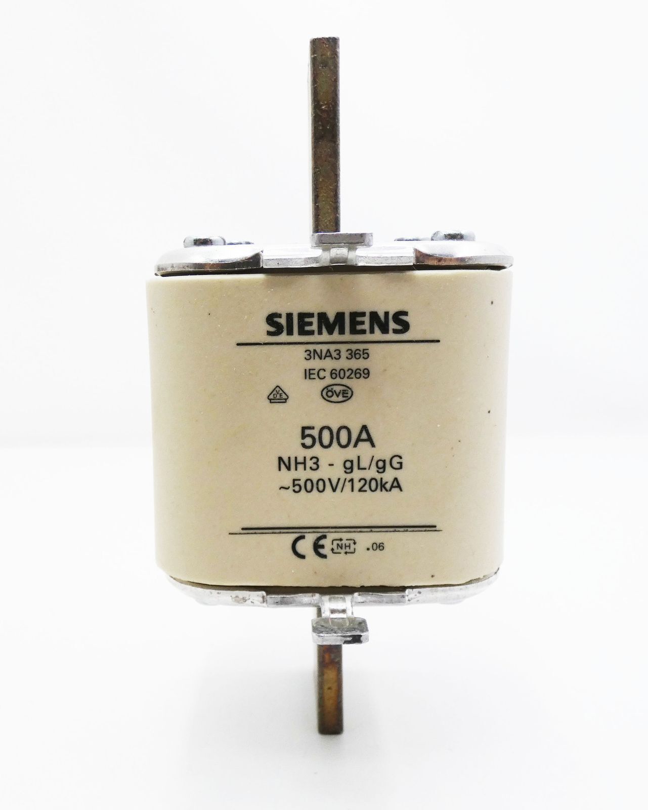 3x Siemens 3NA3 365 Gr. 3 500A Sicherungseinsatz -unused/OVP- | eBay