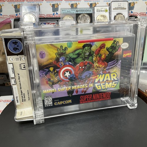 Avengers Marvel War of Gems Super Heroes sigillato VGA WATA Nintendo NES SNES - Foto 4 di 18