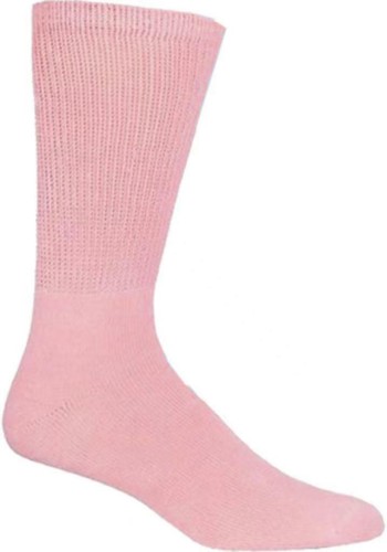 Women's Diabetes & Circulatory Crew Socks 6 Pair " Pure Cotton & Colorful " - Picture 4 of 11