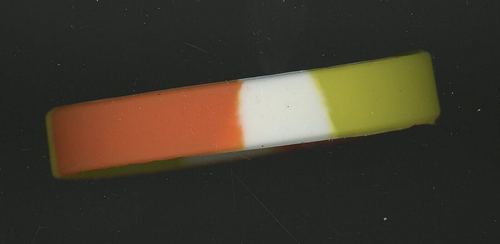 1 Silicone Bracelet camo orange the word Funky engraved on it New in U.S. B4-C7 - Picture 2 of 4