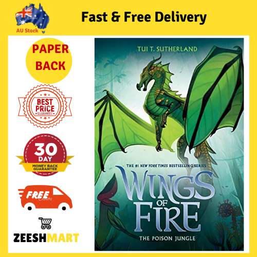 Wings of Fire #13: The Poison Jungle by Tui T. Sutherland (English) Paperback Bo - Picture 1 of 4