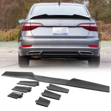 Carbon Fiber Look Rear Trunk Spoiler Wing Duckbill For Volkswagen Passat Jetta