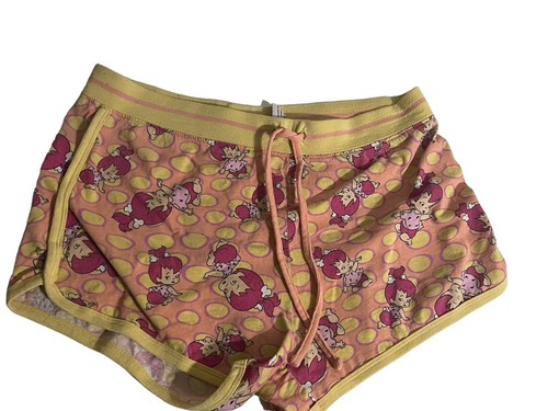 Vintage The Flintstones PEBBLES Top Bottoms Pajama Hanna-Barbera Kids Large RARE - Picture 3 of 24