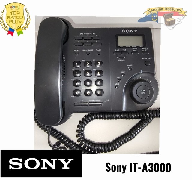 Rare Vintage Sony ITA3000 Integrated Corded Telephone Answering