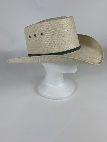 Véritable chapeau western unisexe Shantung taille 7 -27 - Photo 2/6