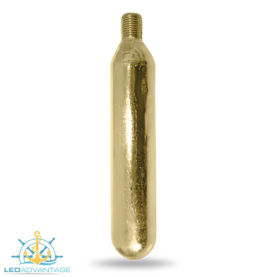 4 x 150N 33g Inflatable Life Jacket Axis Watersnake 1/2" UNF CO2 Gas Cylinders - image 2 of 2