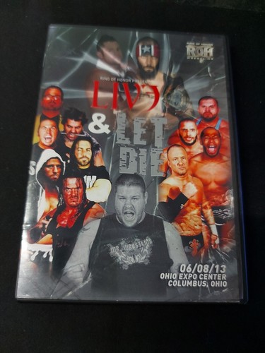Live & Let Die 2013 ROH DVD Ring of Honor Kevin Steen Owens Matt Hardy reDRagon