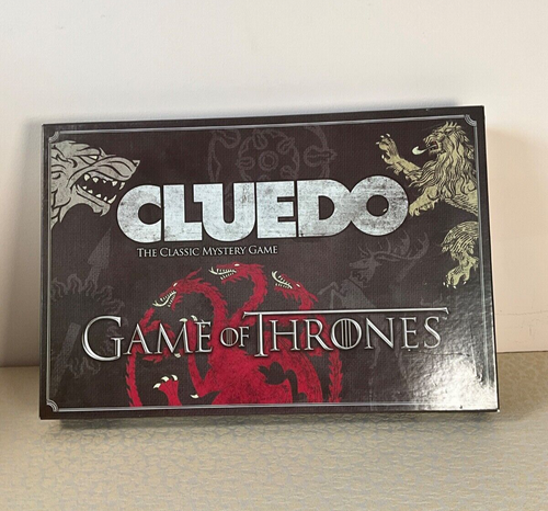 Cluedo Game Of Thrones Board Game Two Game Version Red Keep & Meereen Complete - Picture 6 of 7