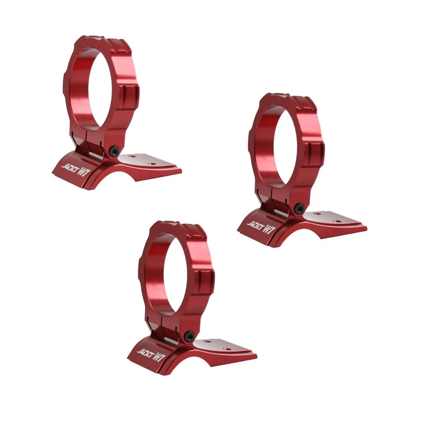 AÑADIR W1 Ver.2 Calibre Pod Soporte Montaje en tablero 52 mm 2 pulgadas b16 b18 b20 boost ROJO 3 piezas Foto 2 de 4