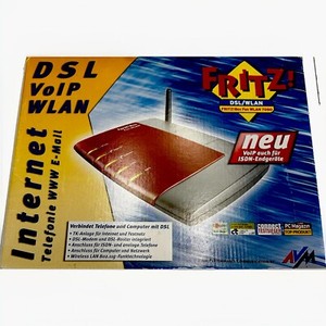 AVM FRITZ!Box Fon WLAN 7050 Inkl. Original Netzteil DSL / ADSL / ADSL2 / ADSL2+