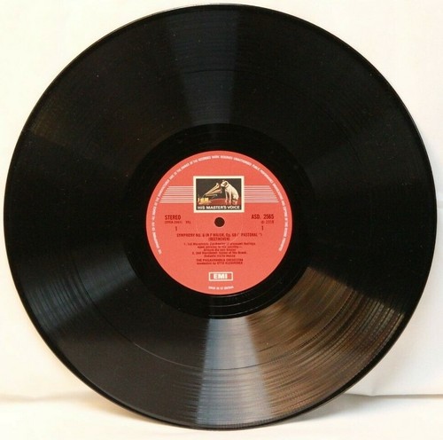 Beethoven Symphony No 6 in F Major HMV EMI Stereo 12" LP Record - ASD 2565 - Picture 3 of 4