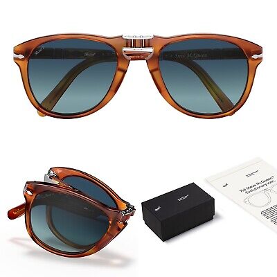 LENSES SPARE PART PERSOL 714SM 714 SM 54 96/S3 BLUE POLARIZED STEVE MCQUEEN LENSES SPARE PART PERSOL 714SM 714 SM 54 96/S3 BLUE POLARIZED STEVE MCQUEEN