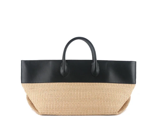 Bolso de Mano Vaca Vaca Vaca Vaca con Rafia, Cercanías Gran Capacidad para Mujer - Imagen 9 de 18
