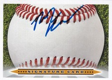 BRODY KOERNER SIGNED AUTO'D SIGNATURE CARD NEW YORK YANKEES TRENTON THUNDER