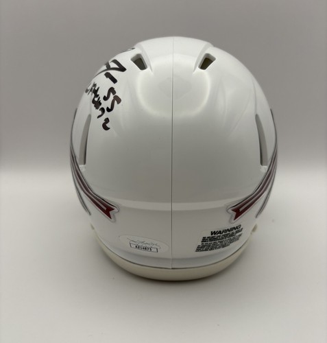 Marvin Jones Sr. Signed Florida State Seminoles Mini Football Helmet HOF JSA COA - Picture 5 of 7