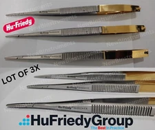 Lot of 3 Hu Friedy Castroviejo Straight Needle Holder 7" 18cm Nh5024