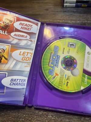 スポーツ・フィットネス DVD ROLLING IN THE SKY SPECIAL BOX XBOX 360 KINECT SPORTS SEASON TWO VIDEO GAME - COMPLETE - TESTED