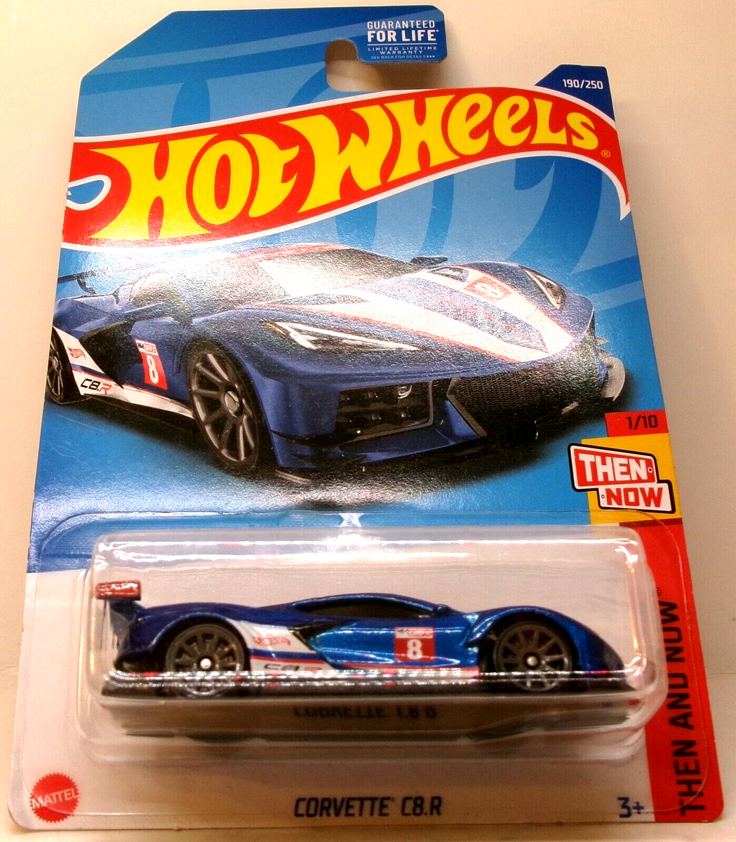 2022 HOT WHEELS 1:64 HW THEN AND NOW 1/10 BLUE 2020 CORVETTE C8.R