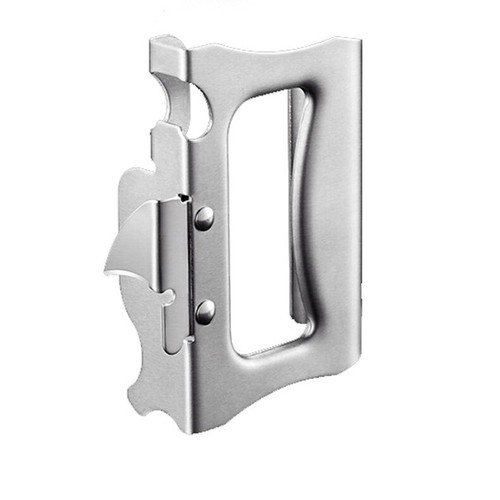 Metal Can Tin Opener Stainless Steel Heavy Duty Cutter Easy Comfy Handle Grip - Picture 10 of 10