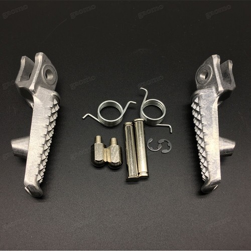 Soporte de reposapiés para pie delantero plateado Honda CBR600 F4/F4i apto para 1999-2006 - Imagen 7 de 7