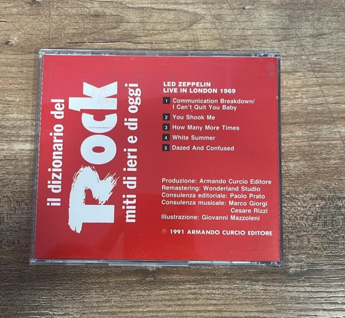 LED ZEPPELIN - Live In London 1972 (CD) Armando Curcio Editore - Bild 4 von 4