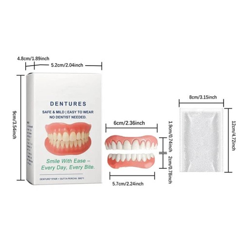 1/2/3PCS Kidsneed HydroShape Thermo-Adaptive Smart Full Dentur,Premium Dentures` - Picture 11 of 14