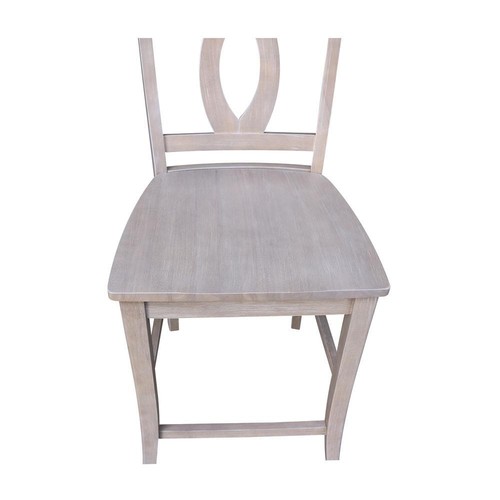 Cosmo Counter height Stool - 24" Seat Height , Washed Gray Taupe - Picture 8 of 9