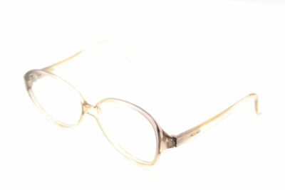 Lunettes Vintage Terri Brogan 8778 10 Brun Ovale - Monture Titane/plastique, Unisexe, NOS